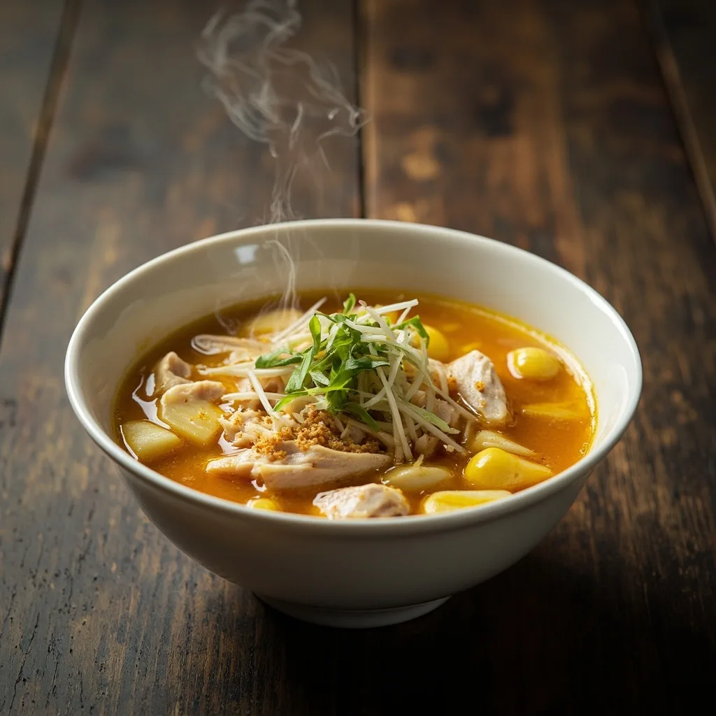 Chicken and Baby Corn Soup