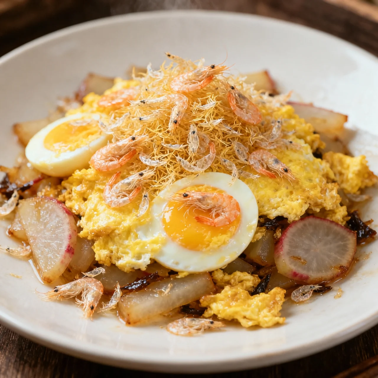 Golden Thread Dried Shrimp Egg