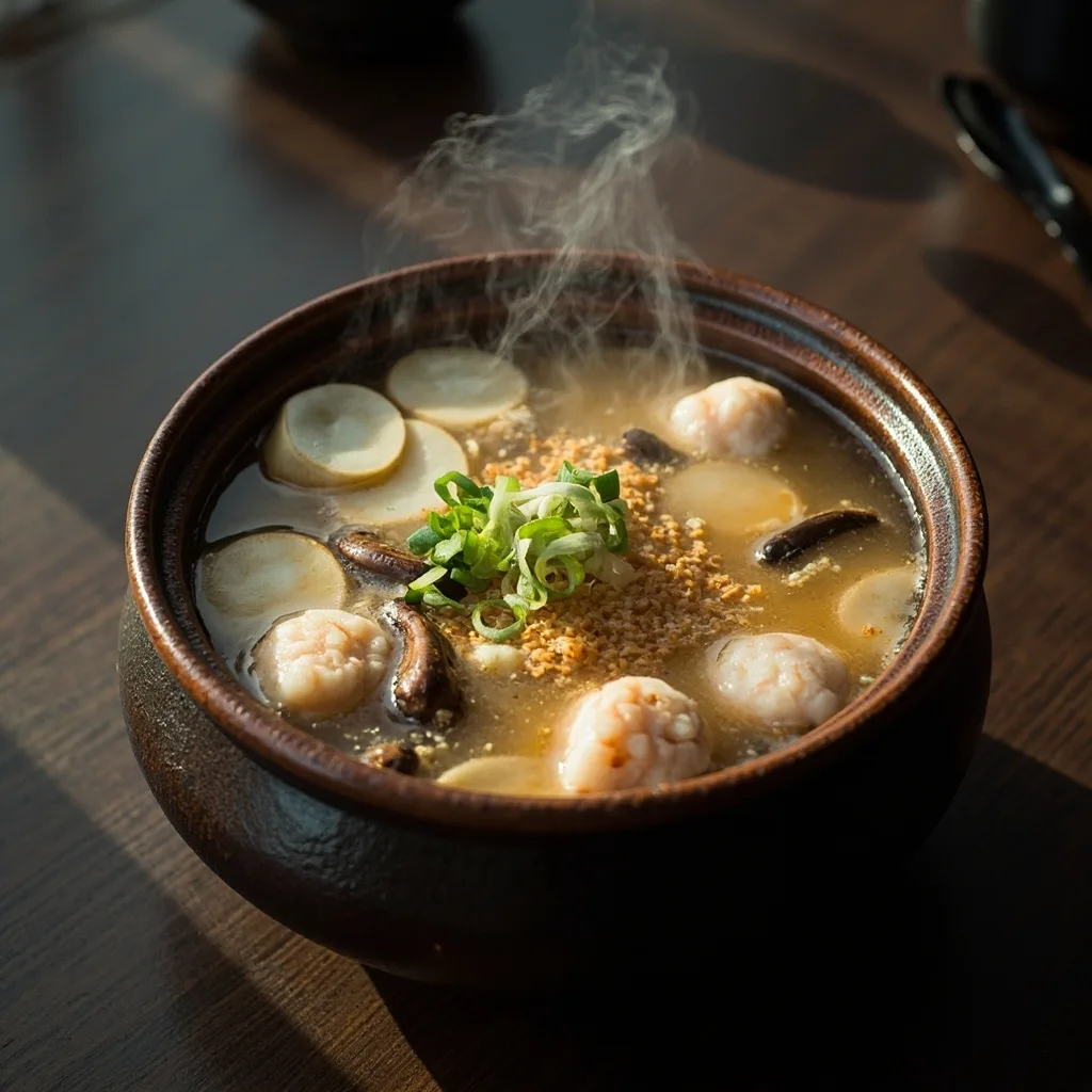 Assorted Meatball Soup