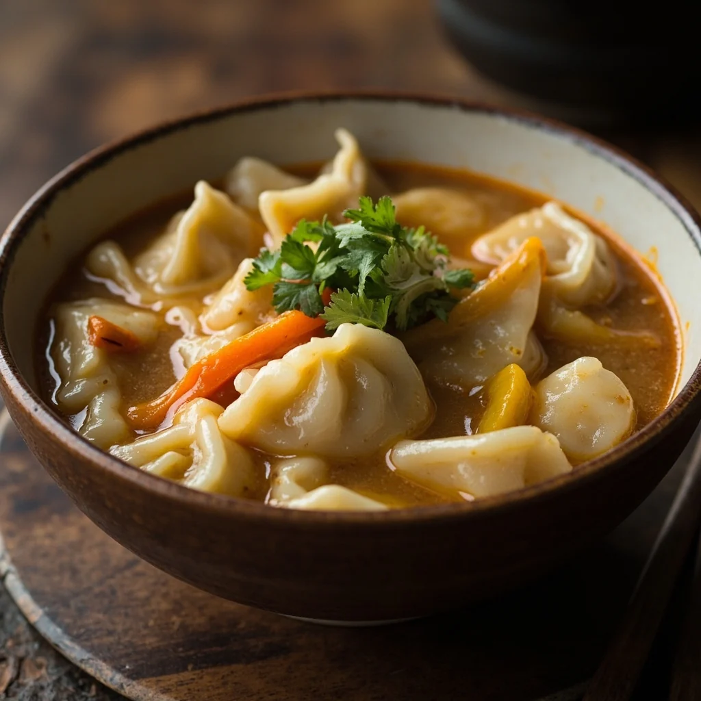 Ragoût de Boulettes d'Œuf et Taro