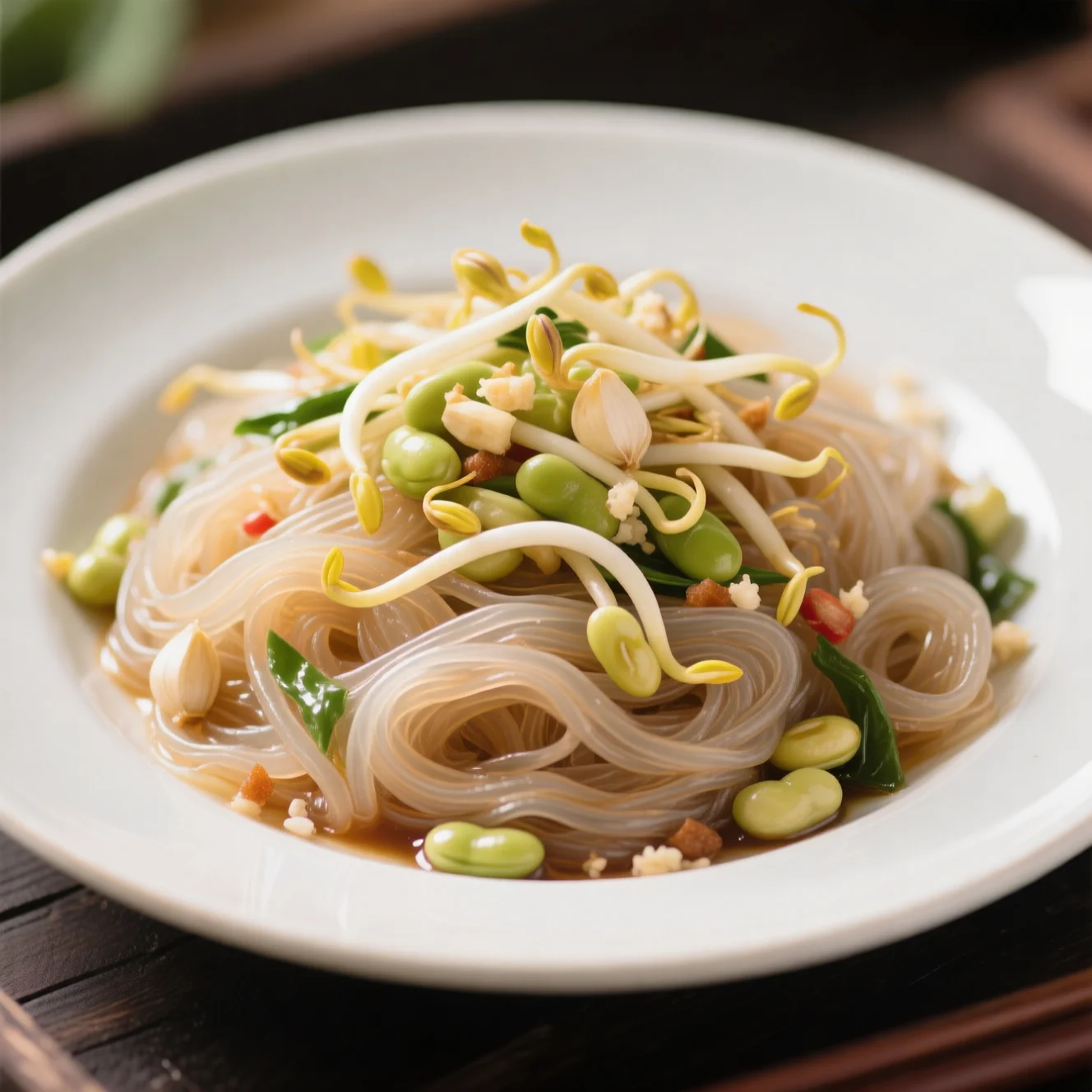 Noodles de Cellophane aux Germes de Soja