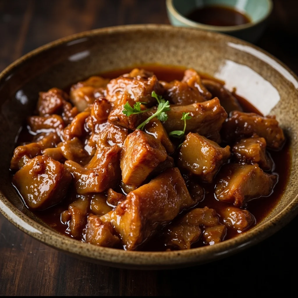 Porc braisé classique