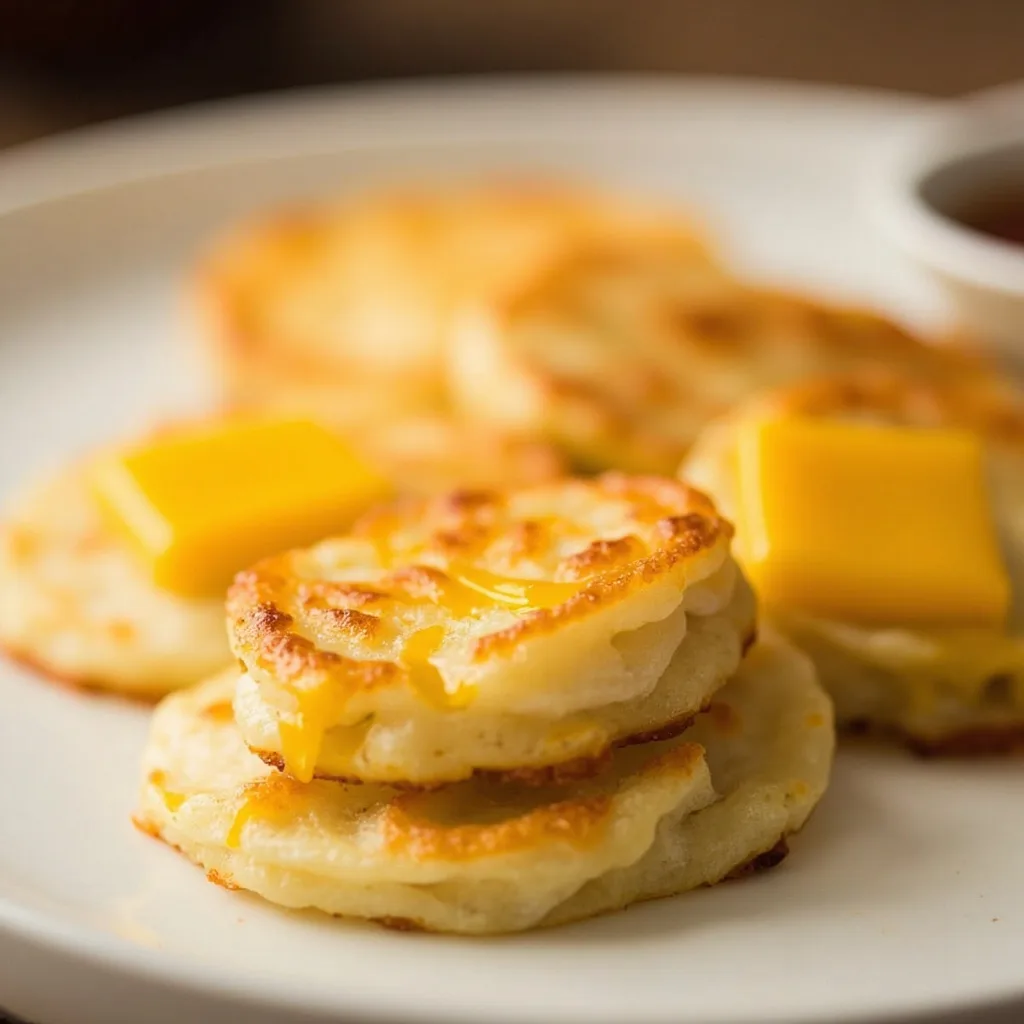 Crêpe de pomme de terre au fromage