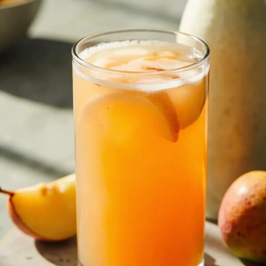 Jus de kaki, pomme et poire