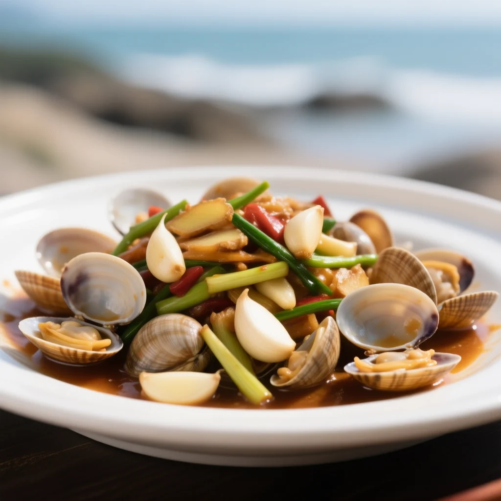 Palourdes Sautées à l'Ail