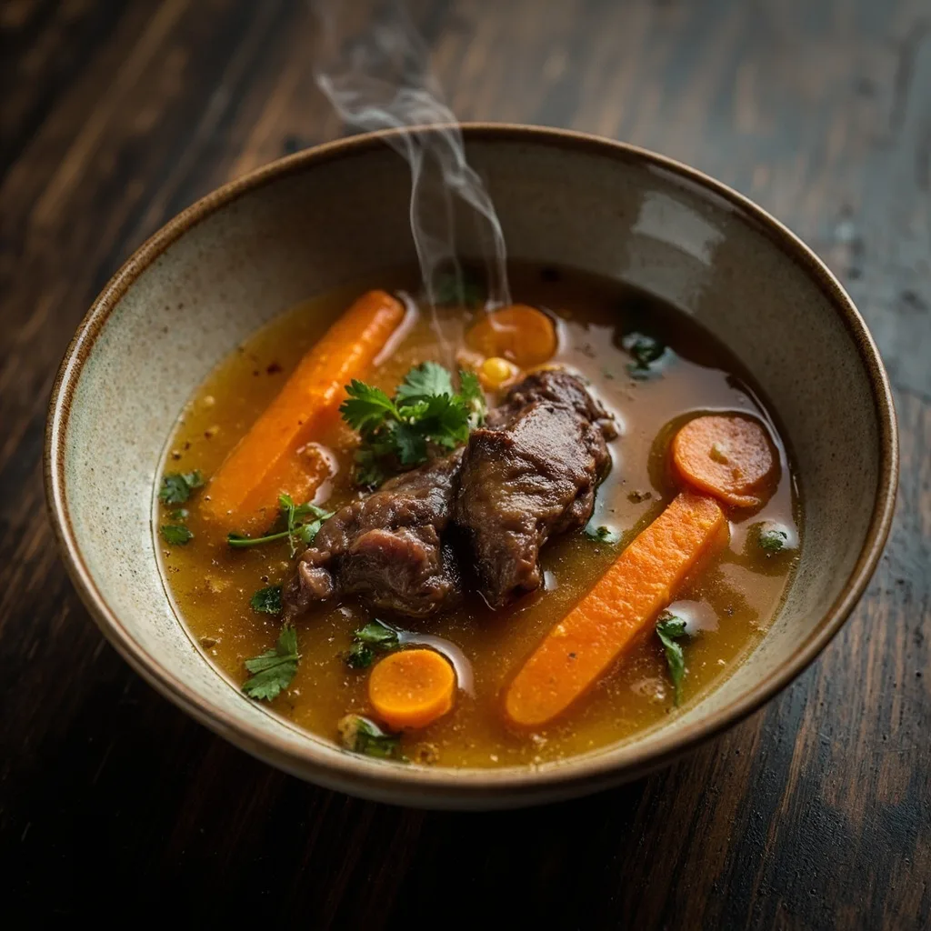 Carrot and Pork Liver Soup