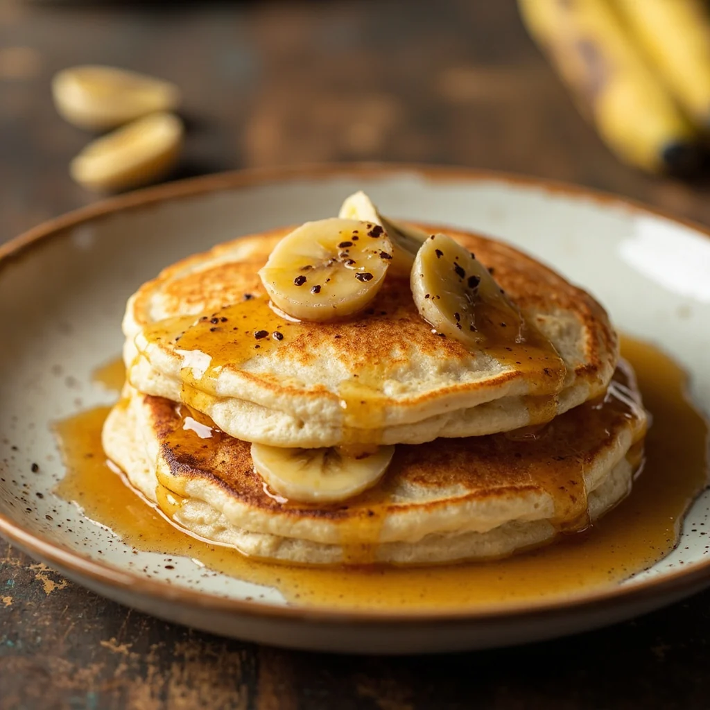 Pancakes à la Banane Moelleux