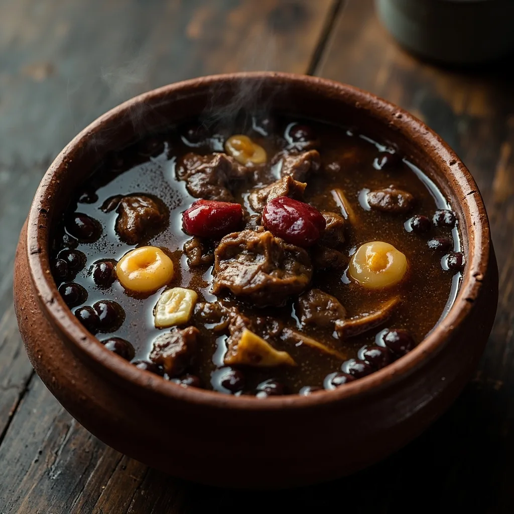 Blood-Nourishing Black-Hair Soup