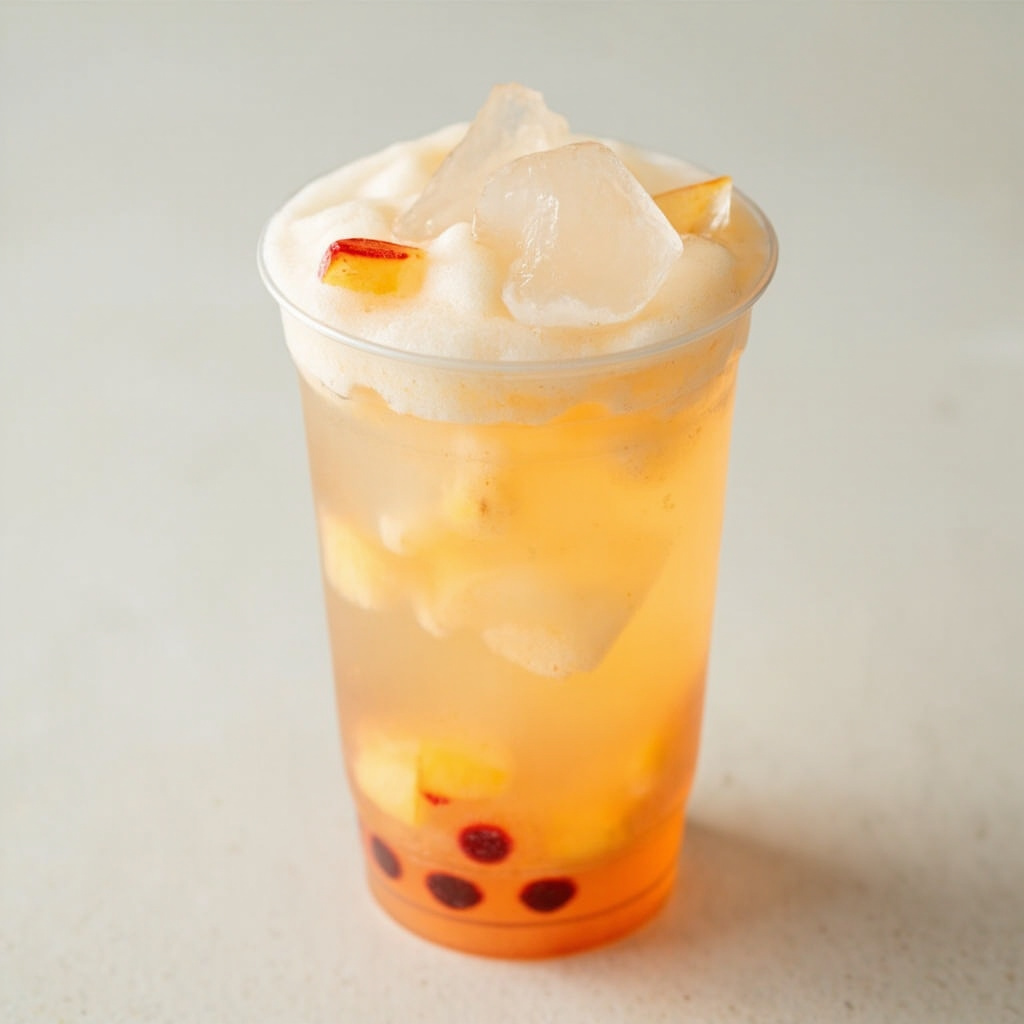 Jasmine Peach Lactic Drink