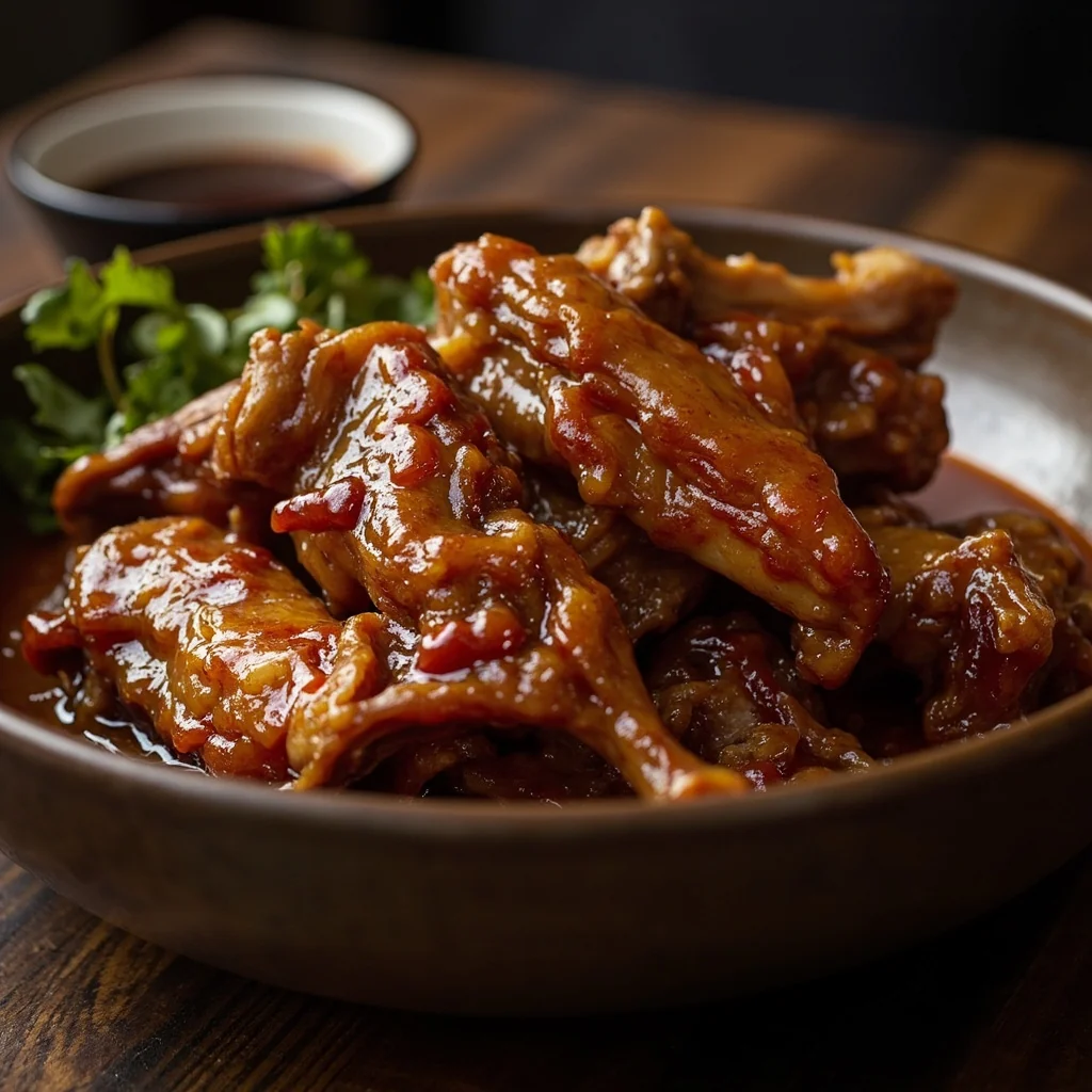 Jarret de Porc Braisé Rouge