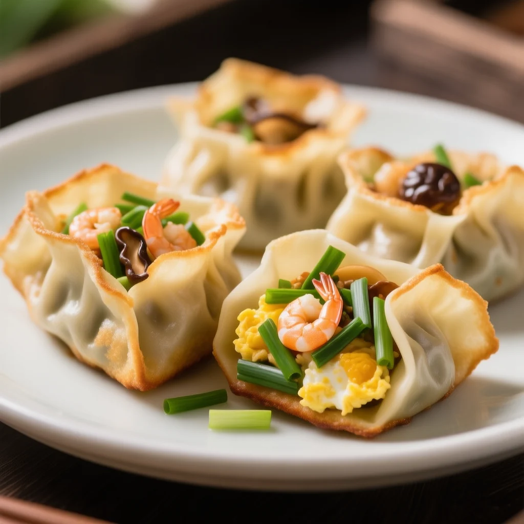 Boîtes aux ciboulettes chinoises