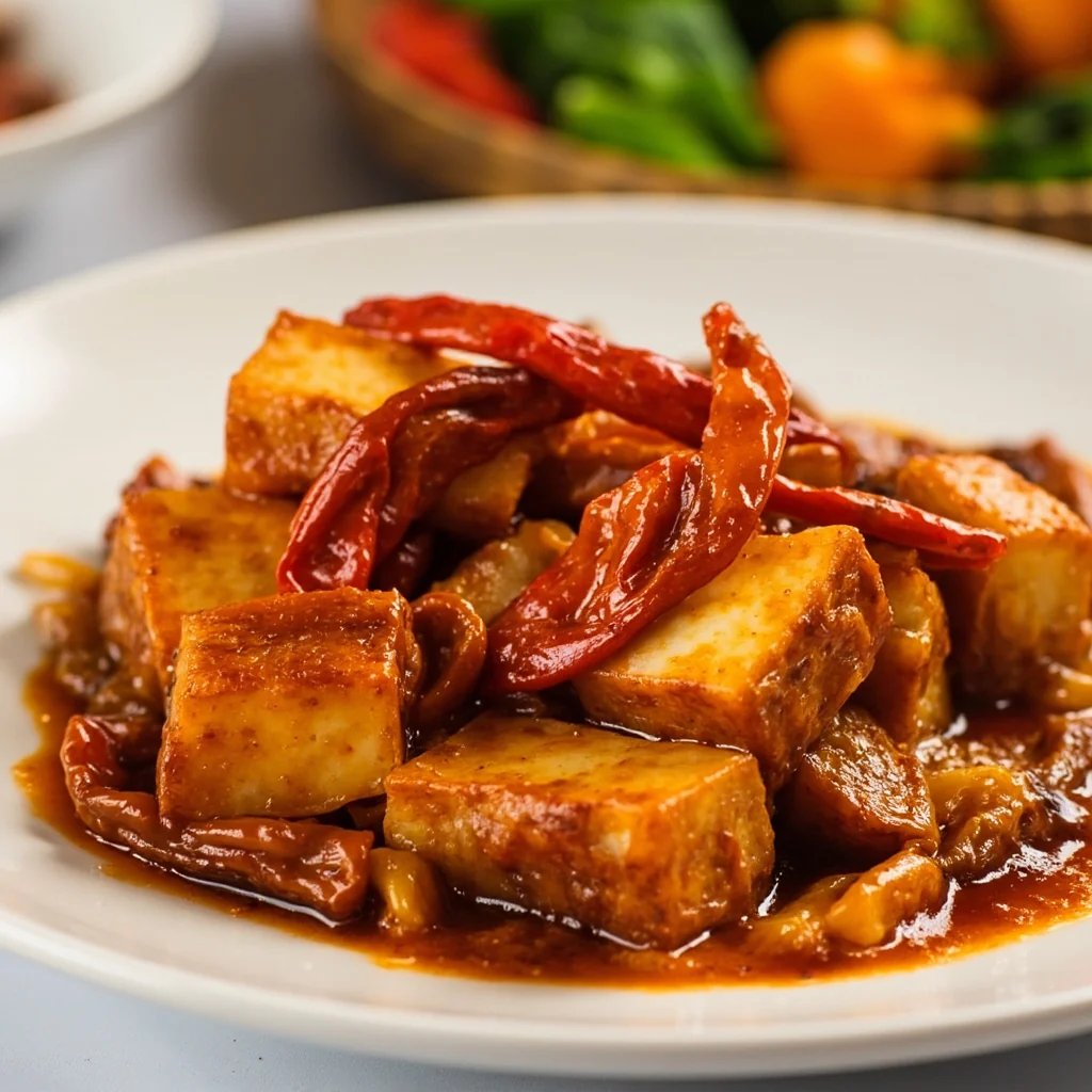 Tofu séché braisé épicé