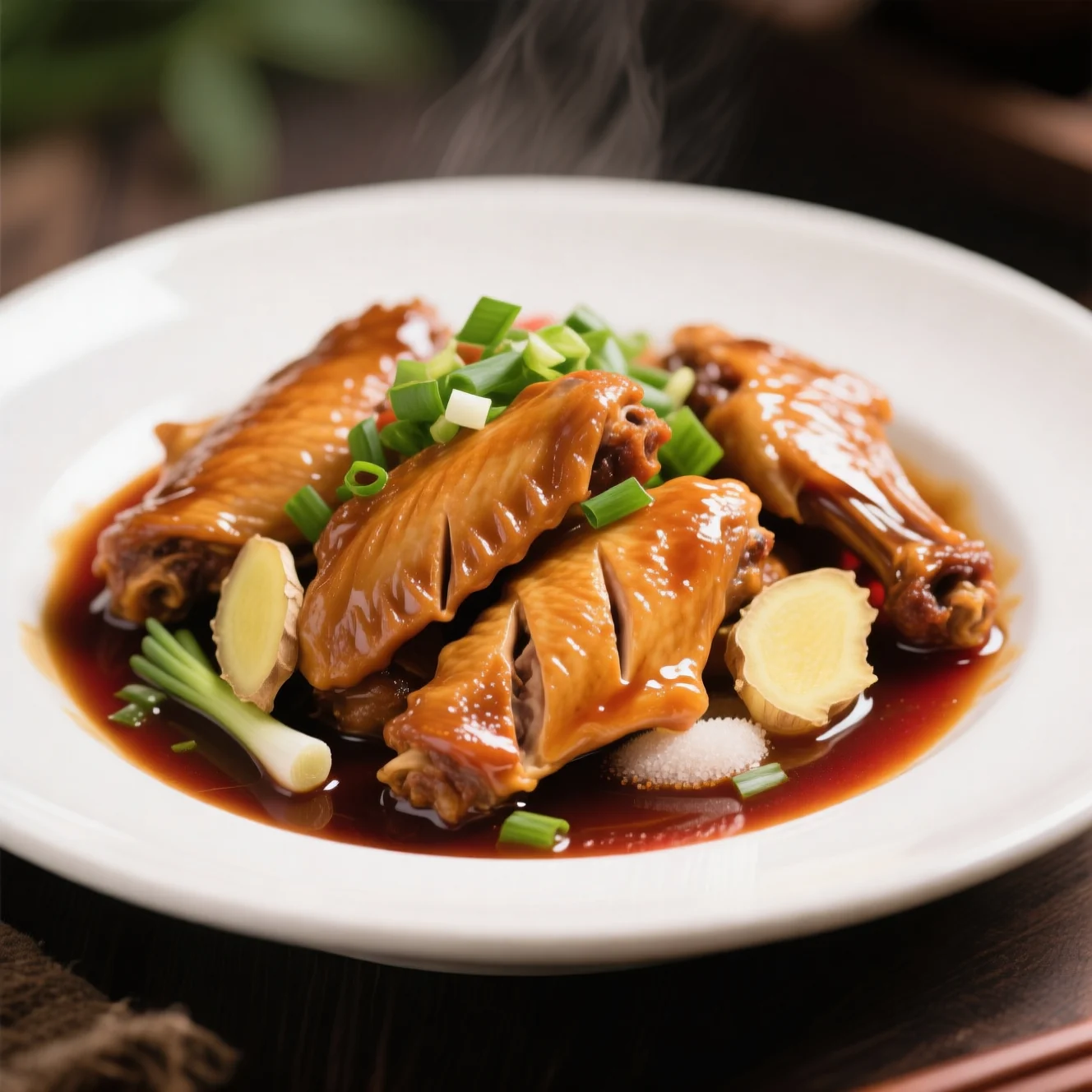 Ailes de poulet braisées (Hong Shao)