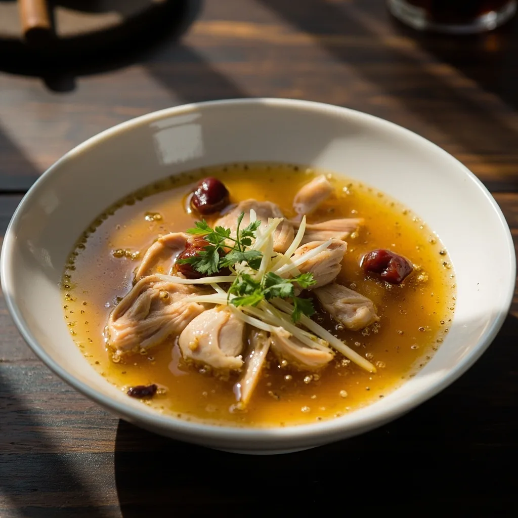 Codonopsis, Astragalus, and Red Date Chicken Soup
