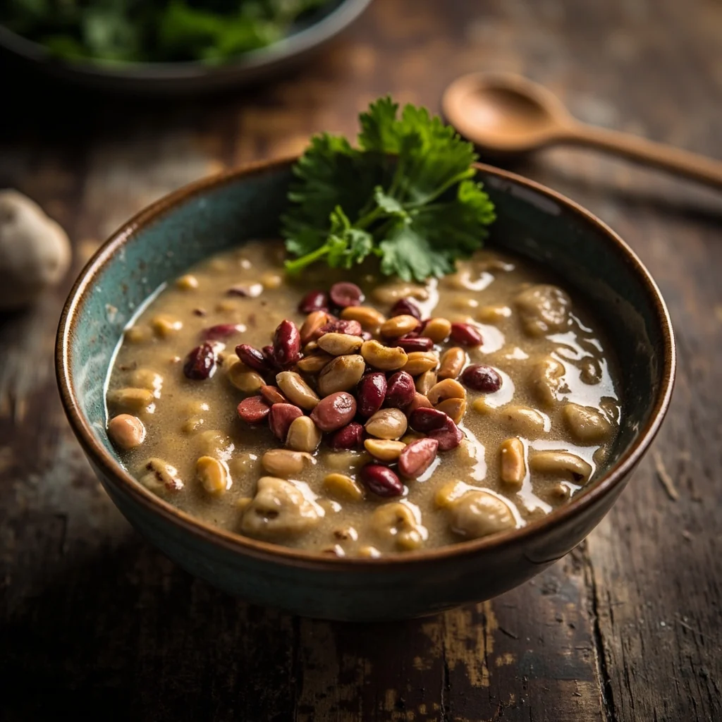 Barley, Red Bean and Lotus Seed Congee