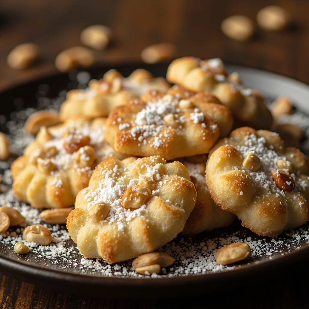 Biscuits sablés aux cacahuètes
