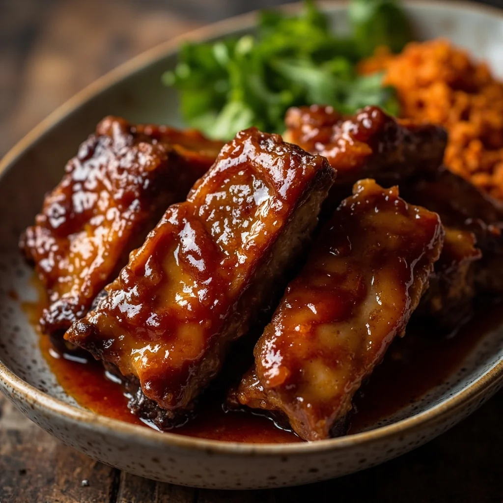 Côtes de Porc à la Sauce Secrète