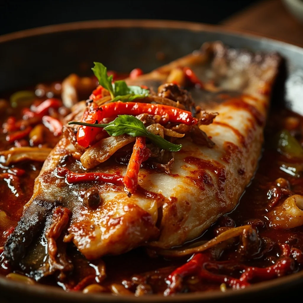 Poisson Ruban Sauté à Sec Épicé