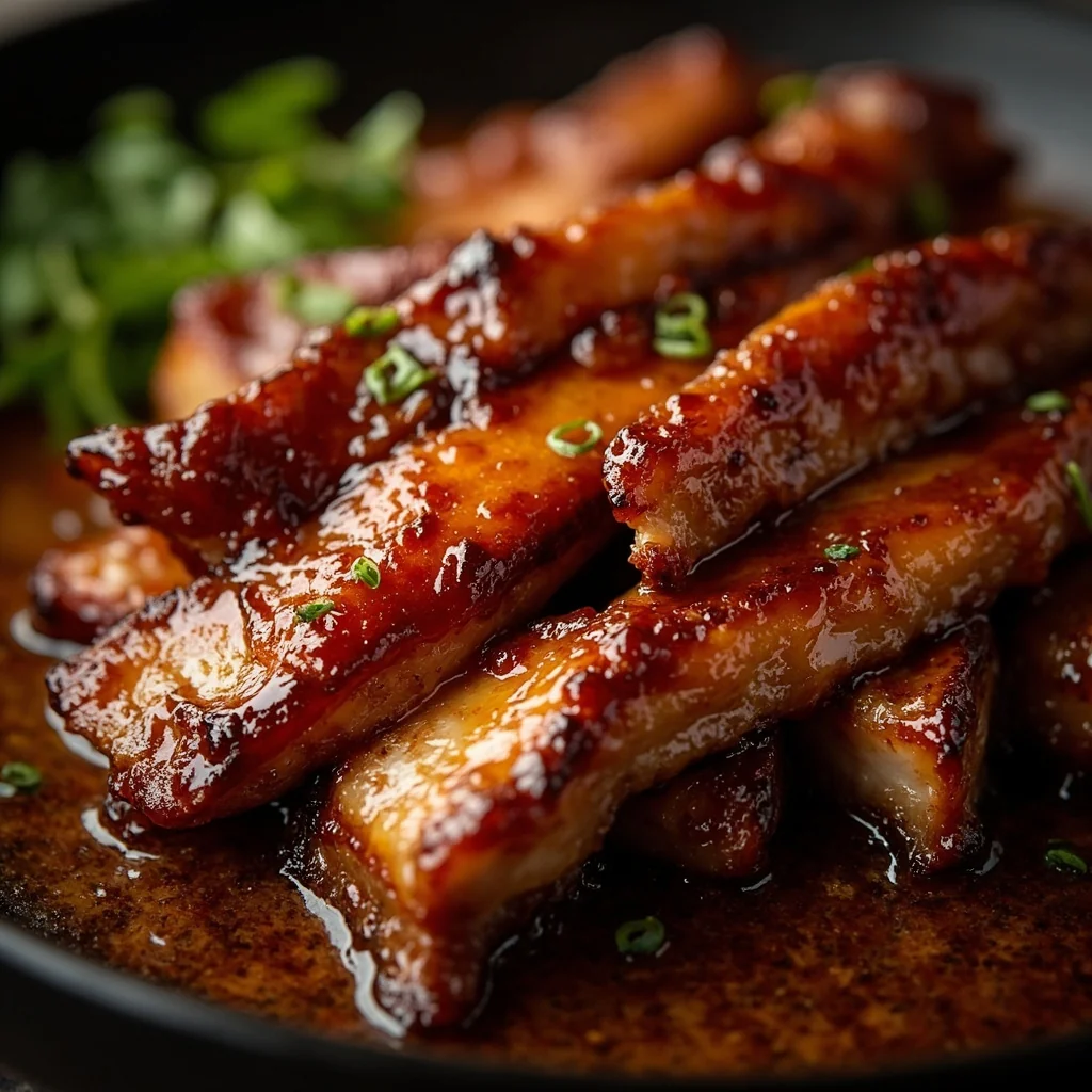 Porc Char Siu Glacé au Miel