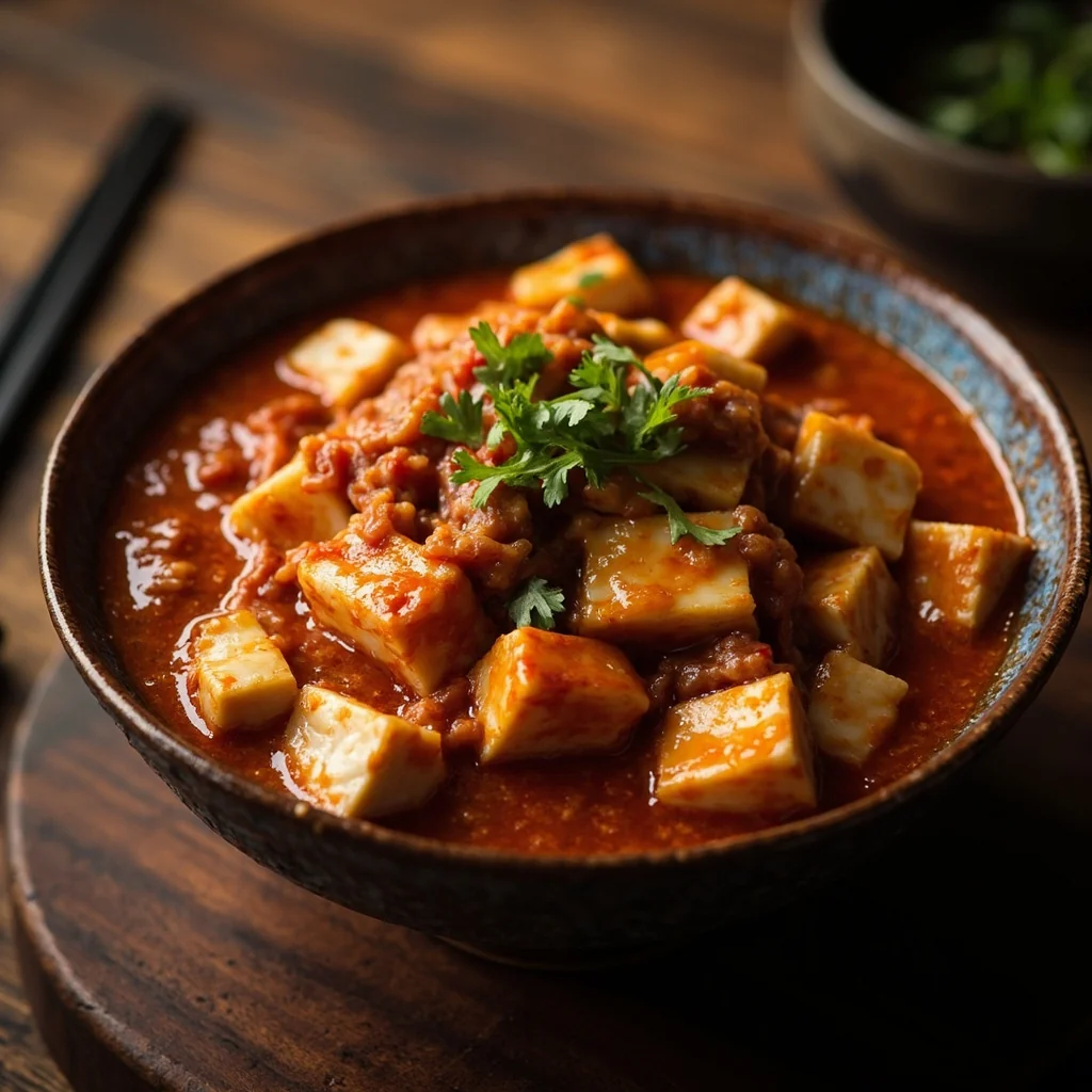 Mapo Tofu Épicé