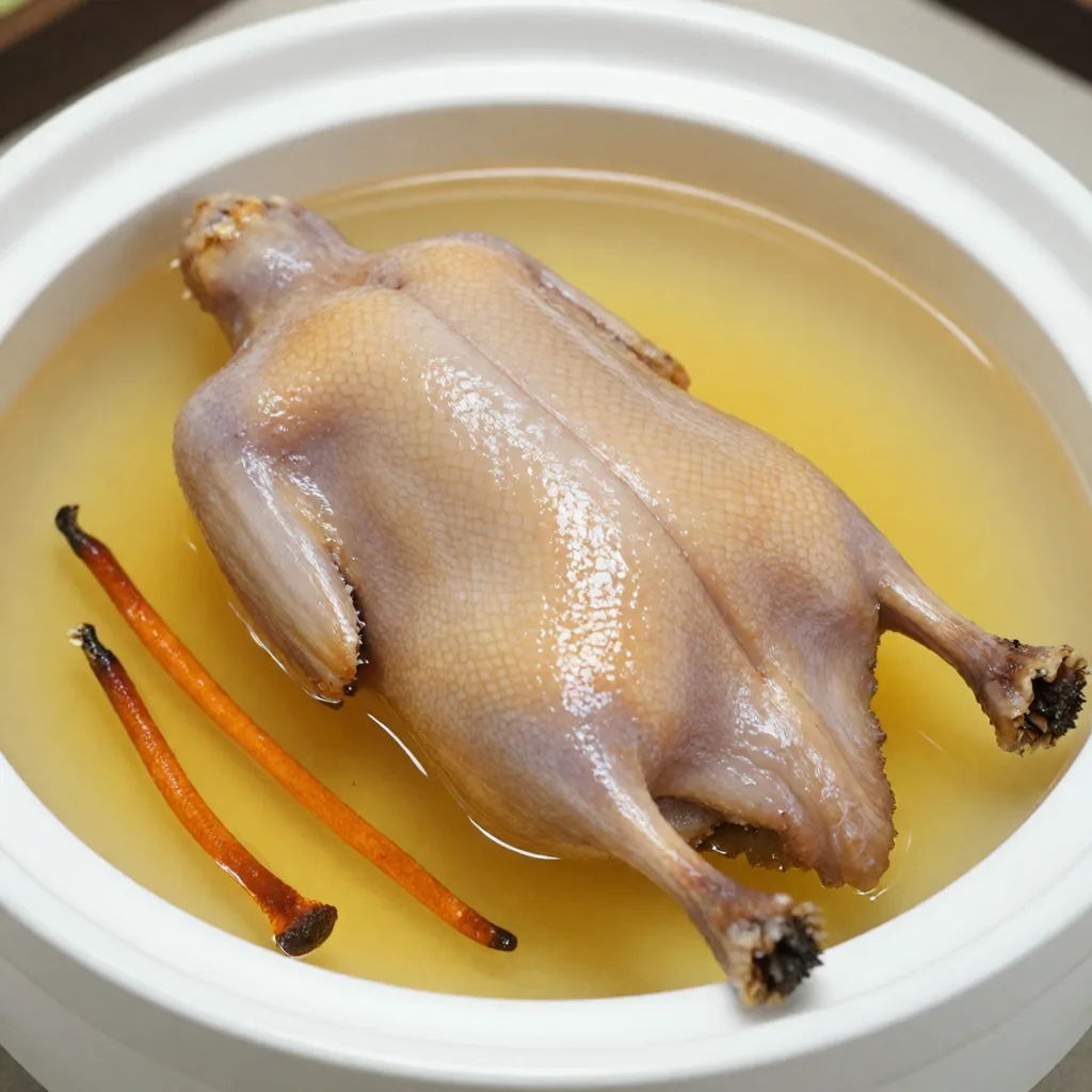 Canard aux cordyceps