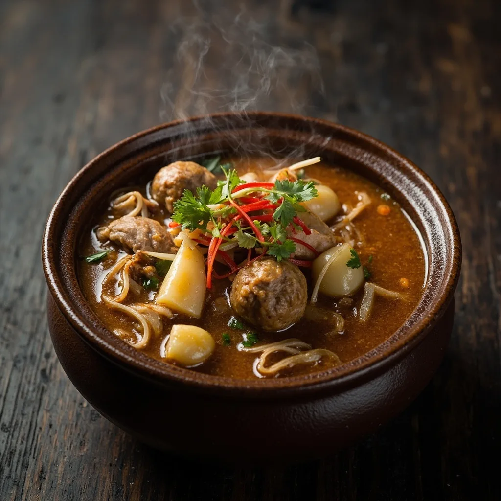 Satay White Radish Beef Balls