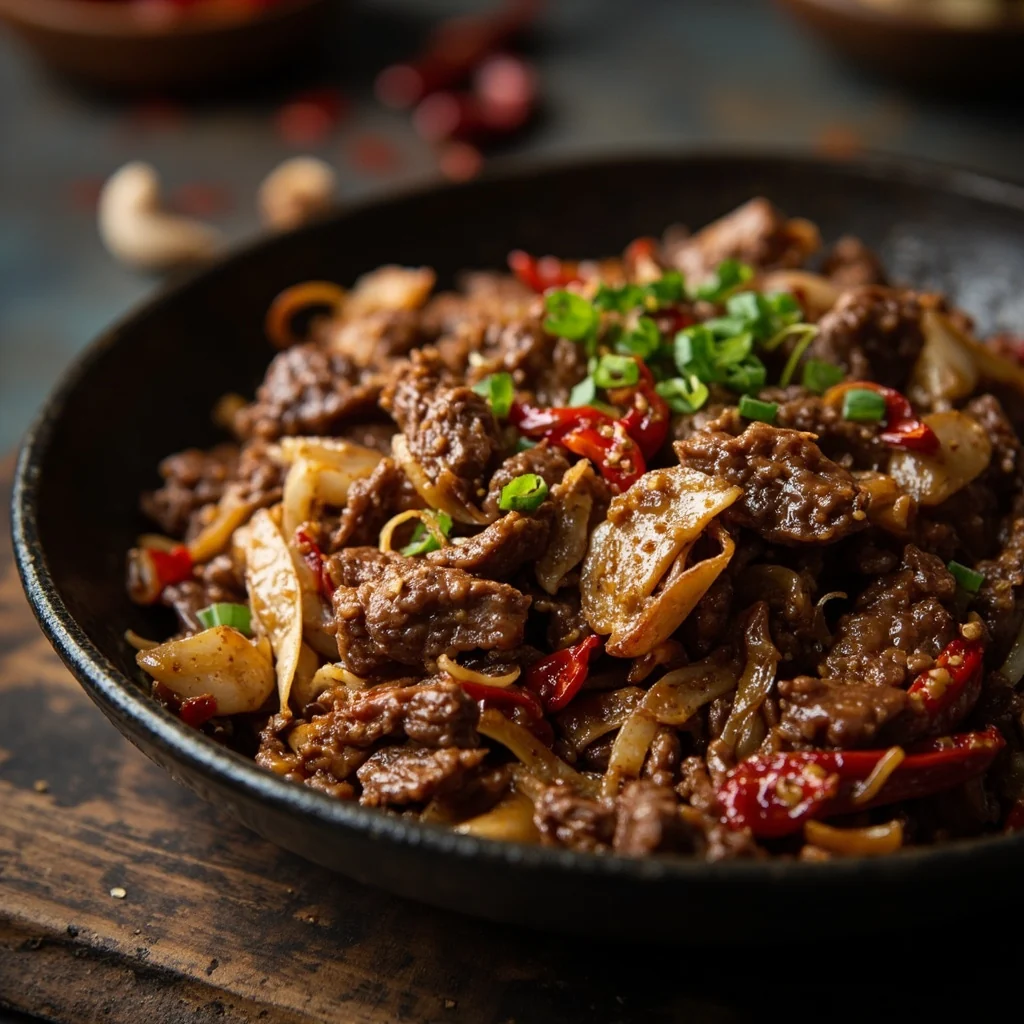 Sauté d'agneau au cumin