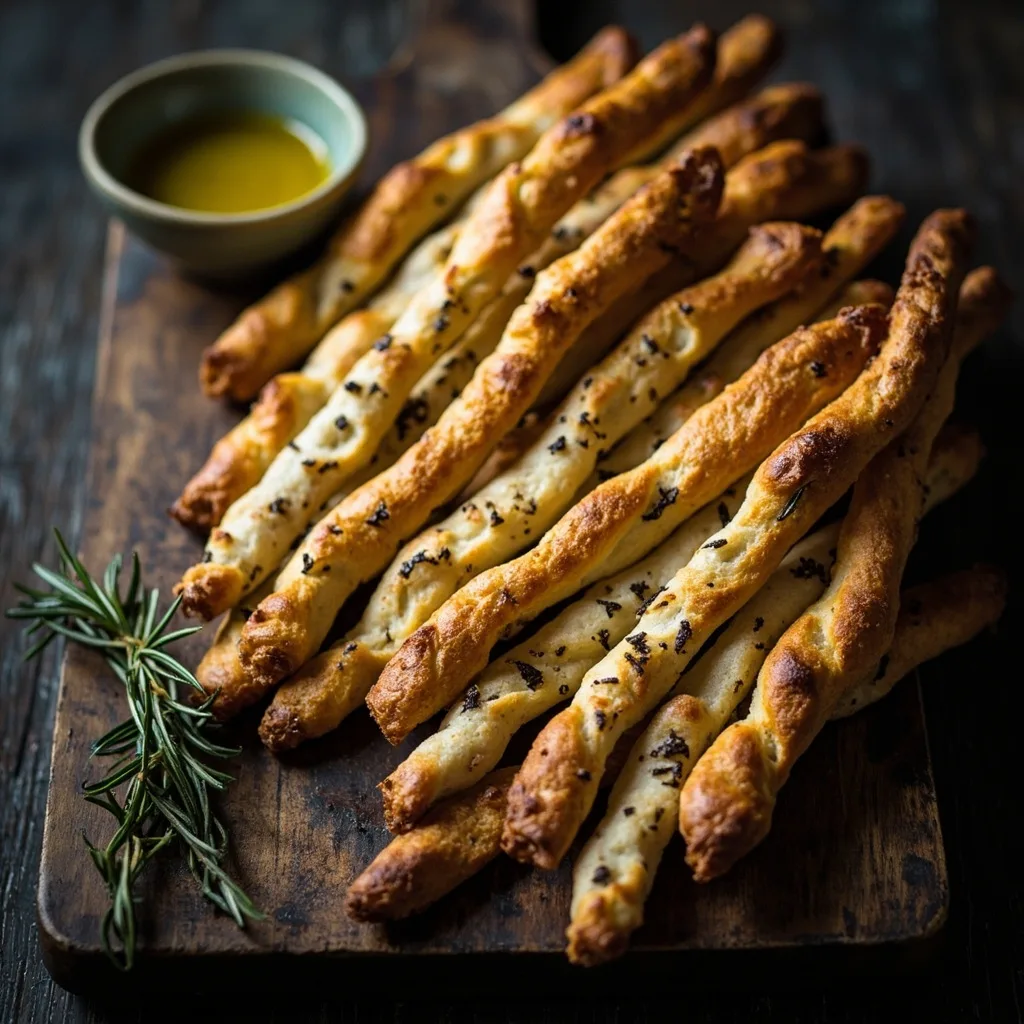 Rosemary Garlic Breadsticks