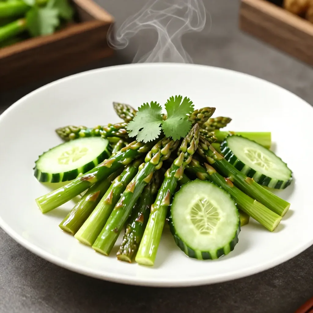 Cold Tossed Asparagus Salad