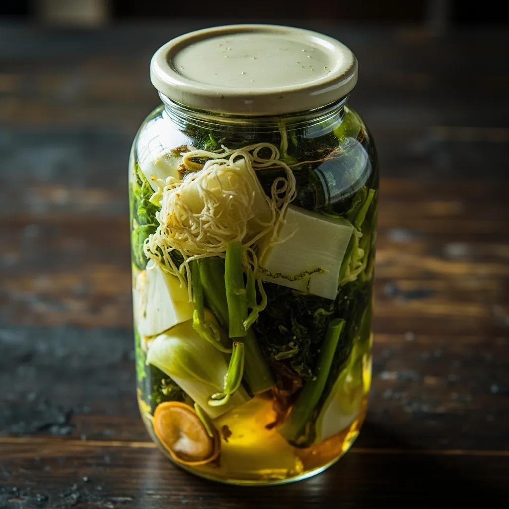 Green Sauce Pickled Vegetables