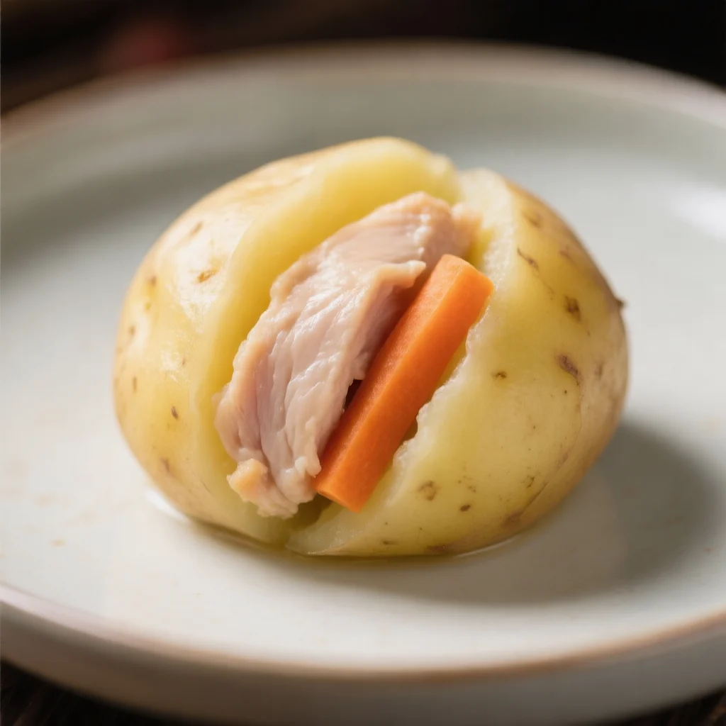 Boulettes de pommes de terre sans huile