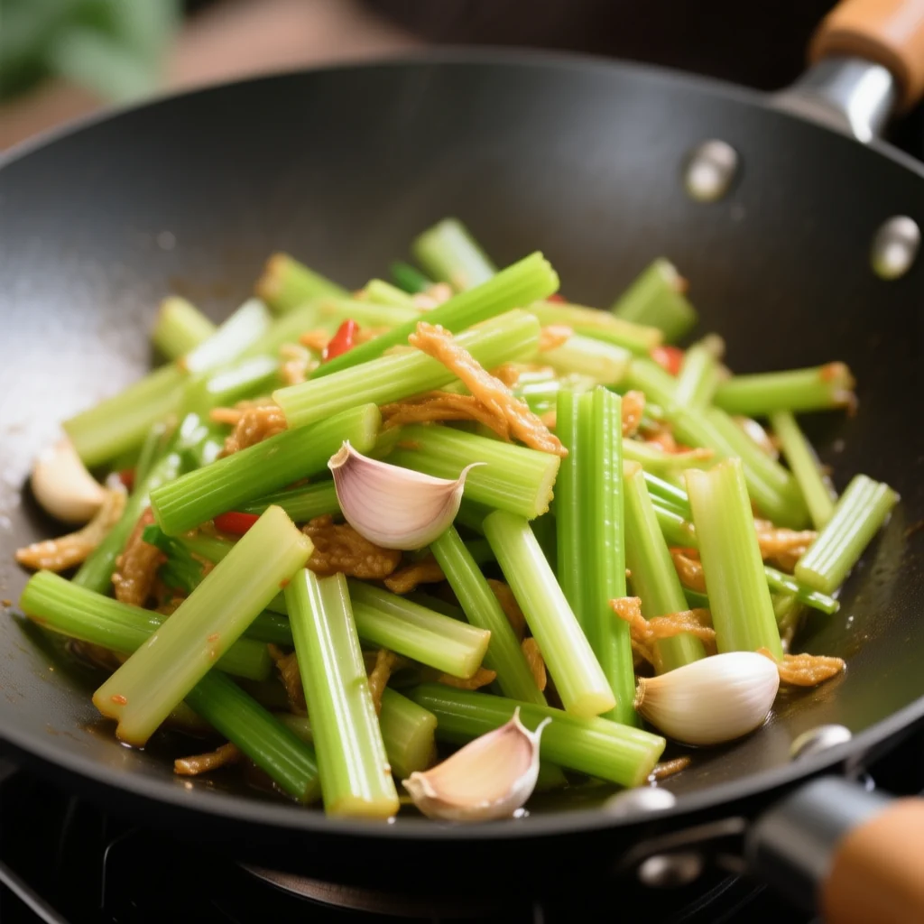 Céleri Sauté Croquant