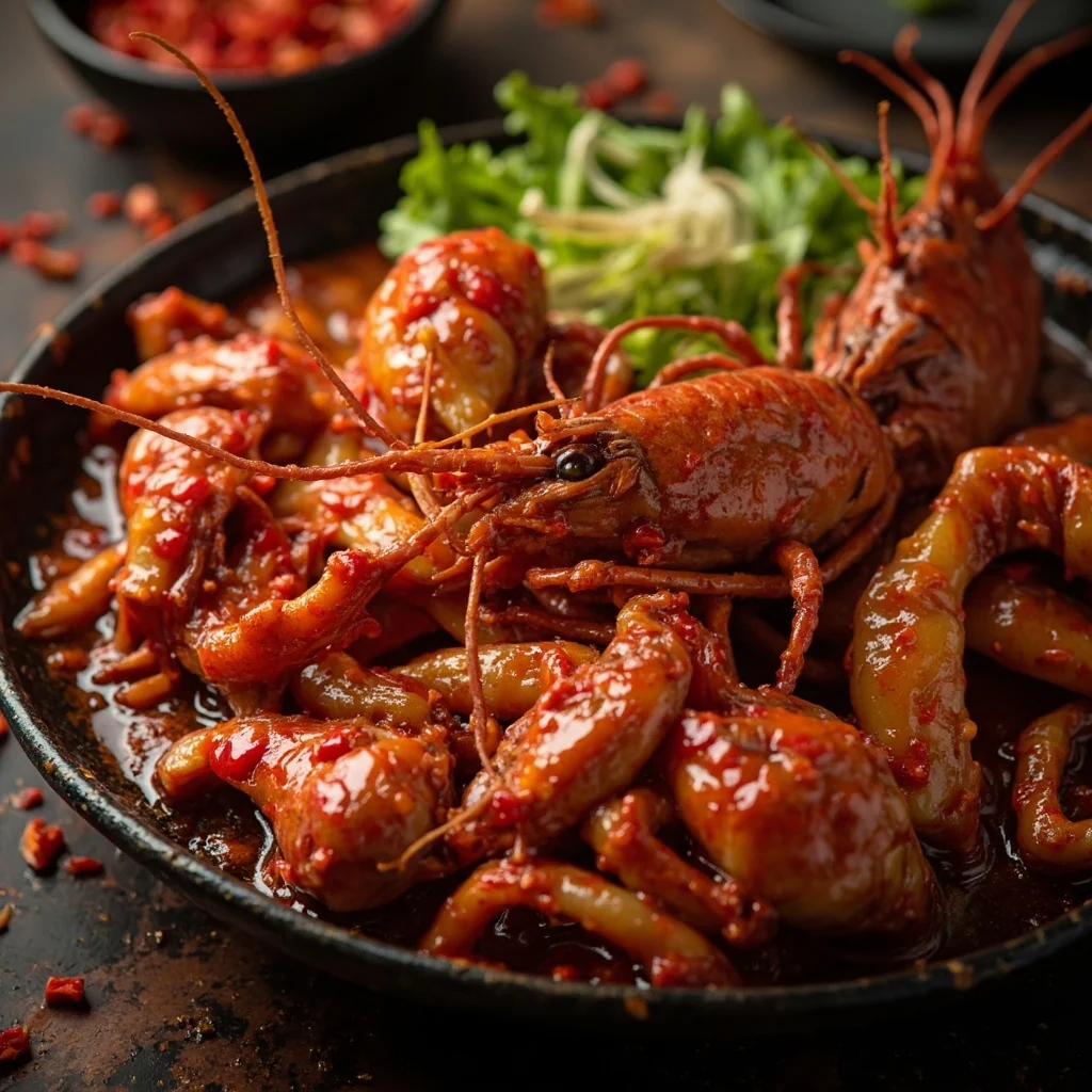 Écrevisses épicées au poivre de Sichuan