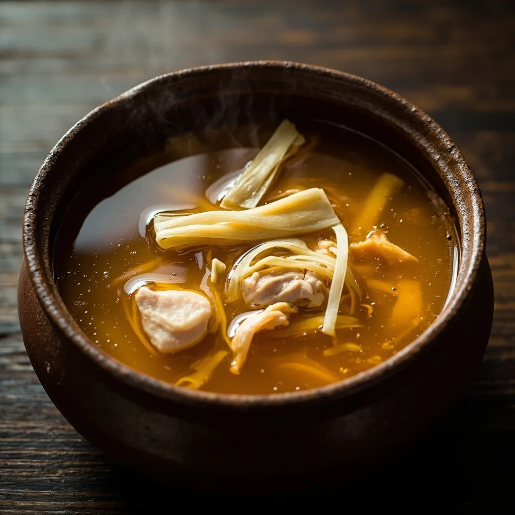 Ginseng and Longan Chicken Soup