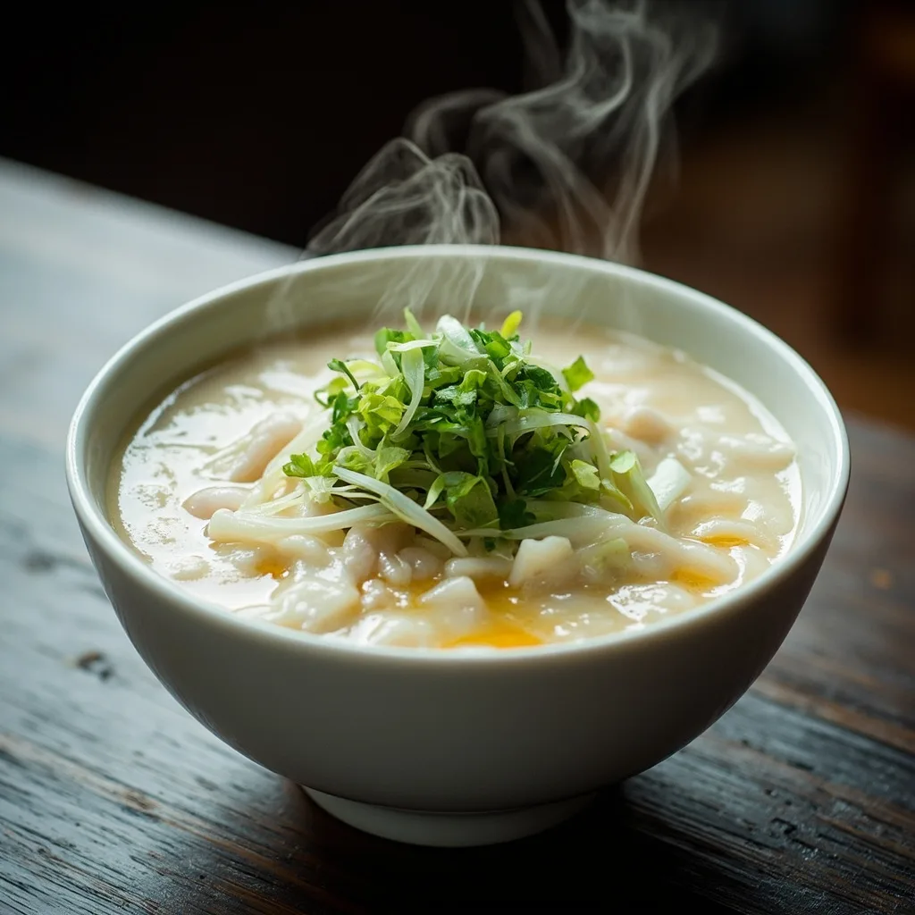 Chive and Green Fish Congee
