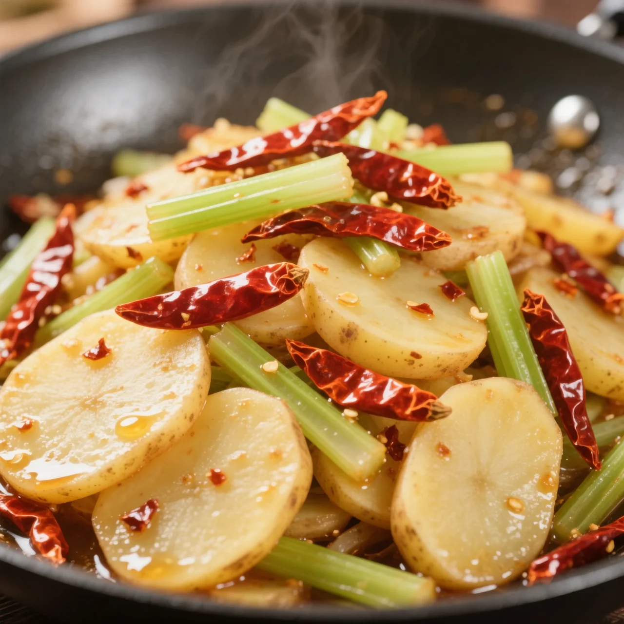 Pommes de terre râpées aigres-douces