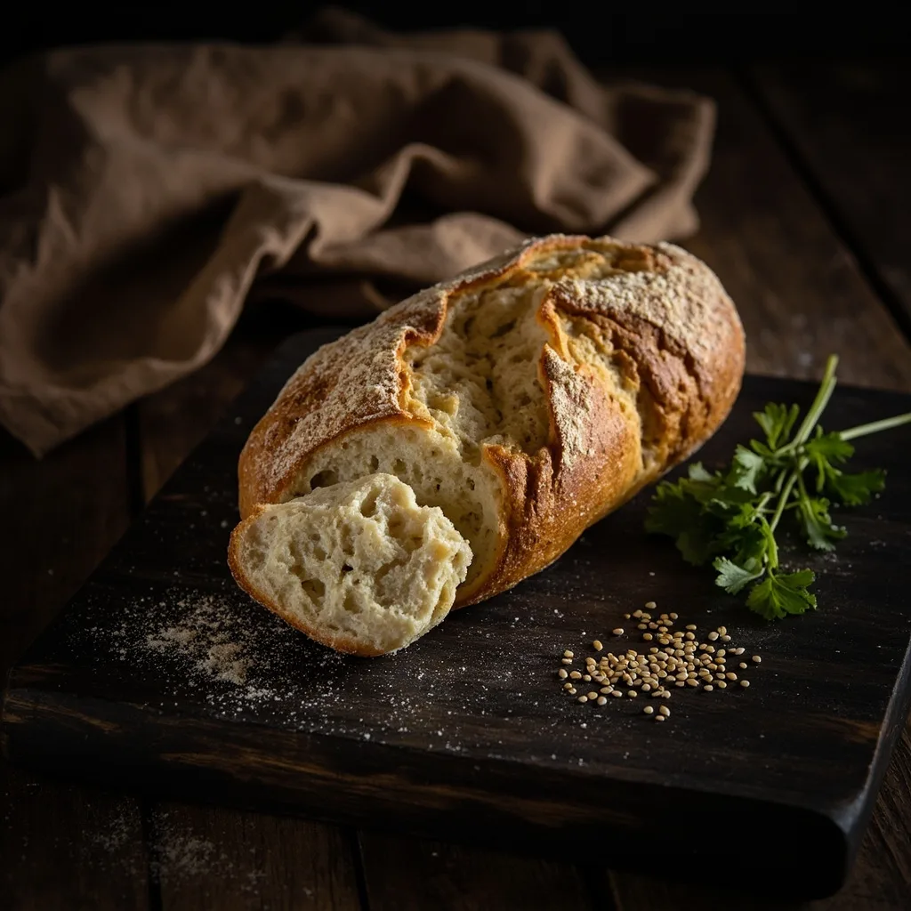 Sojabohnenpulp-Brot