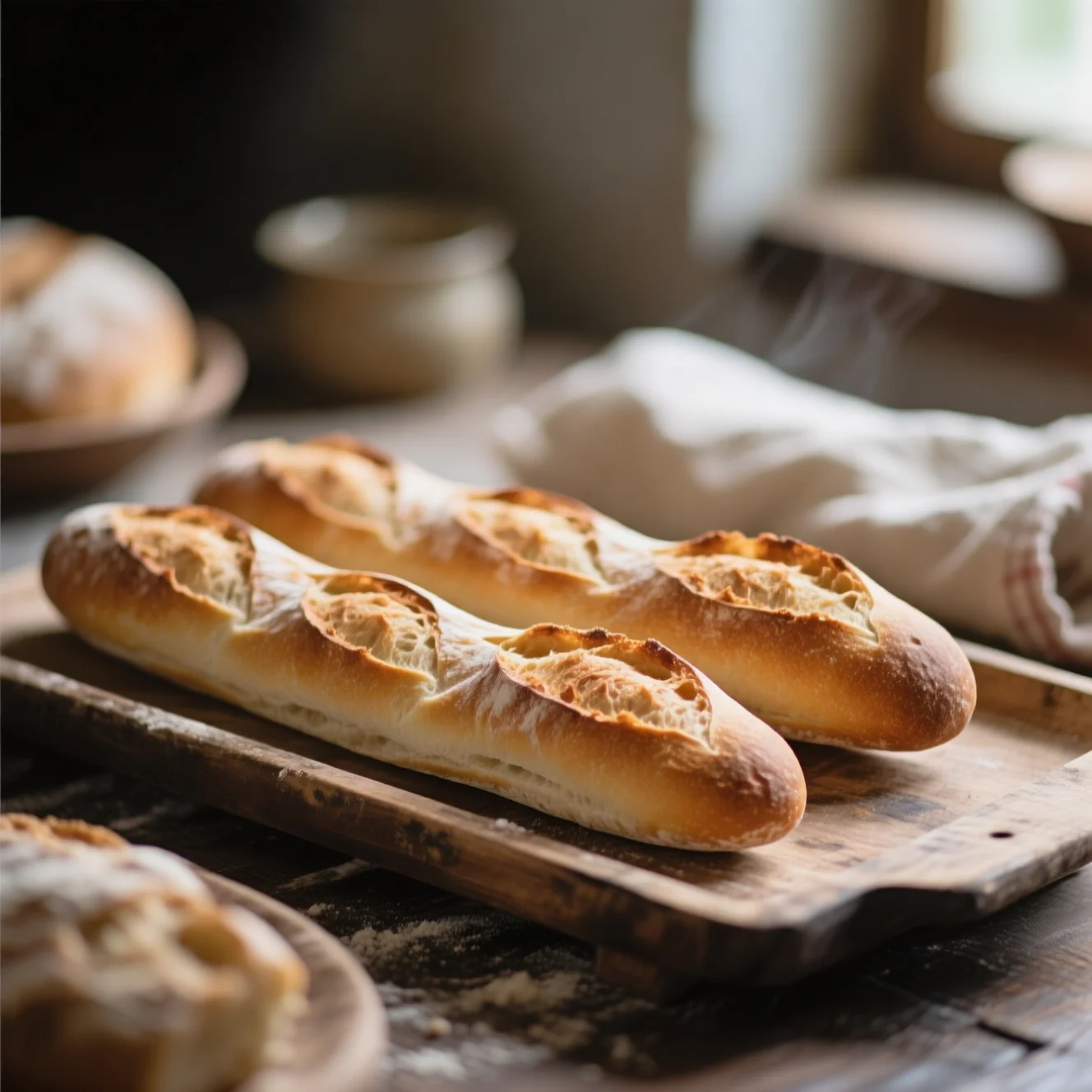 Baguette rustique maison