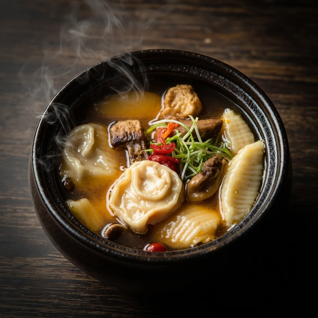 Abalone and Pork Tripe Soup