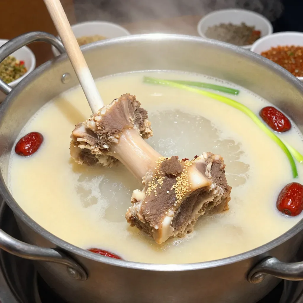 Hot Pot au bouillon d'os