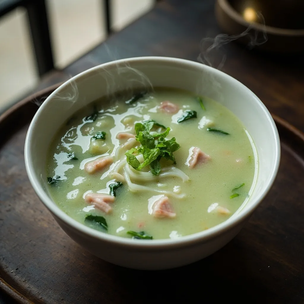 Emerald Chicken Congee