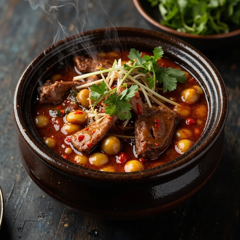 Braised Chicken Feet with Soybeans