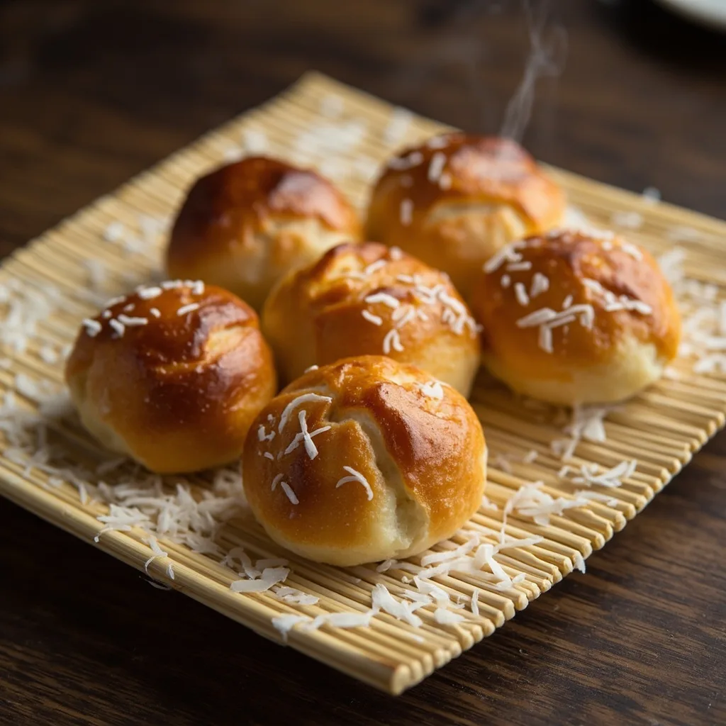 Kokosduftendes Mini-Brot