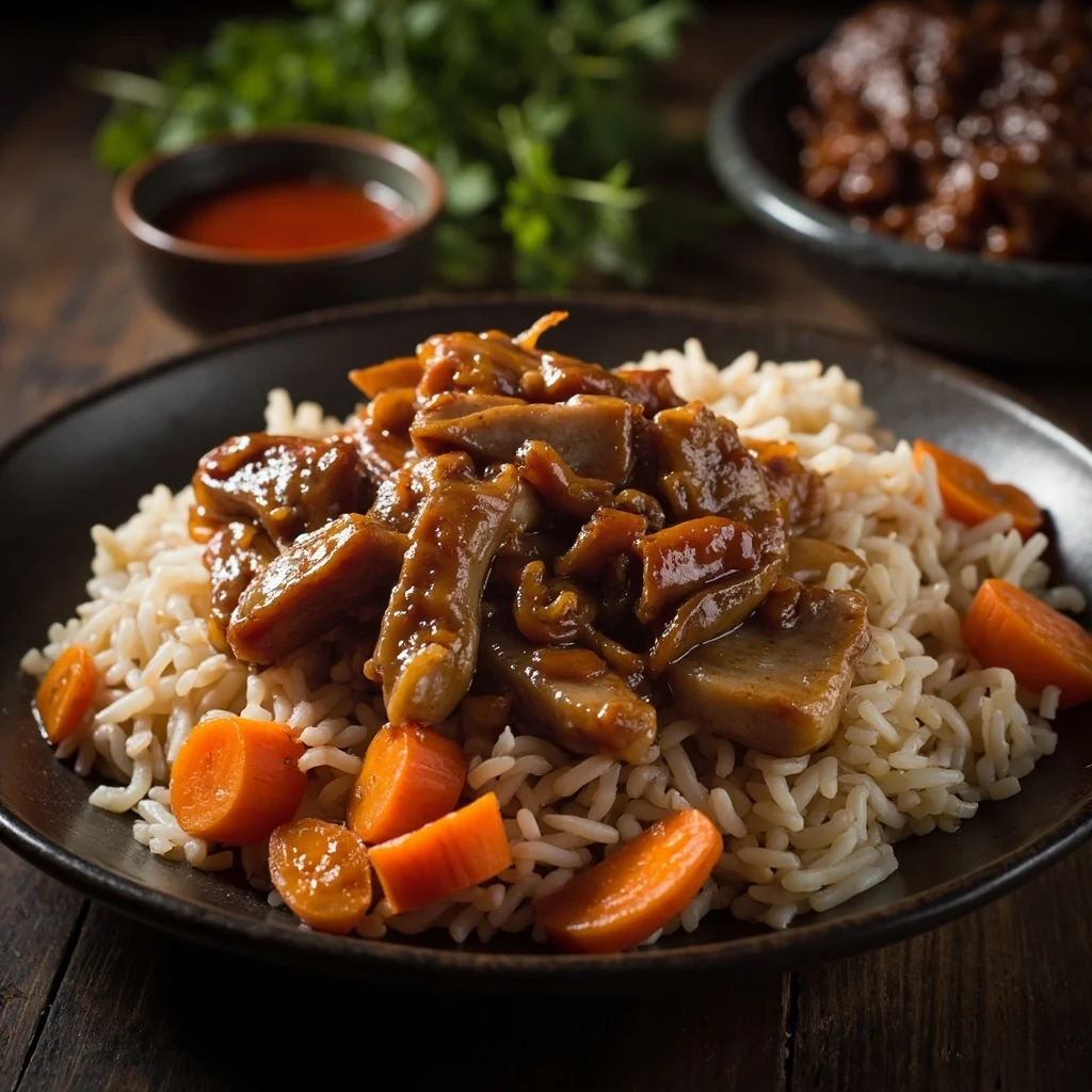 Riz de Porc Braisé Taïwanais