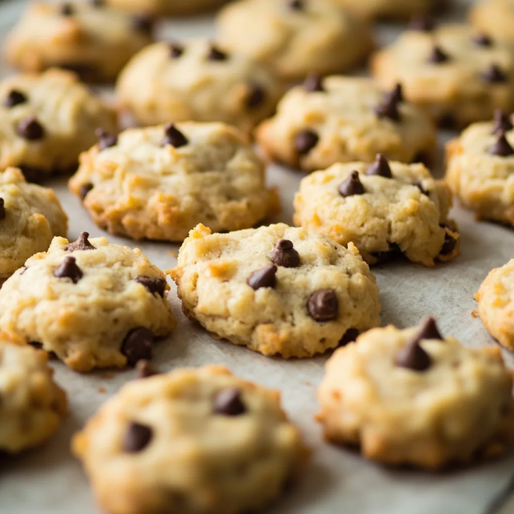 Biscuits sablés croustillants aux pépites de chocolat