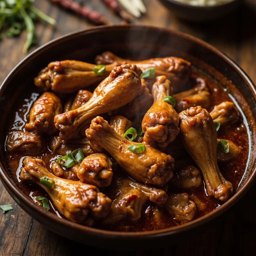 Ailes de Poulet Braisées