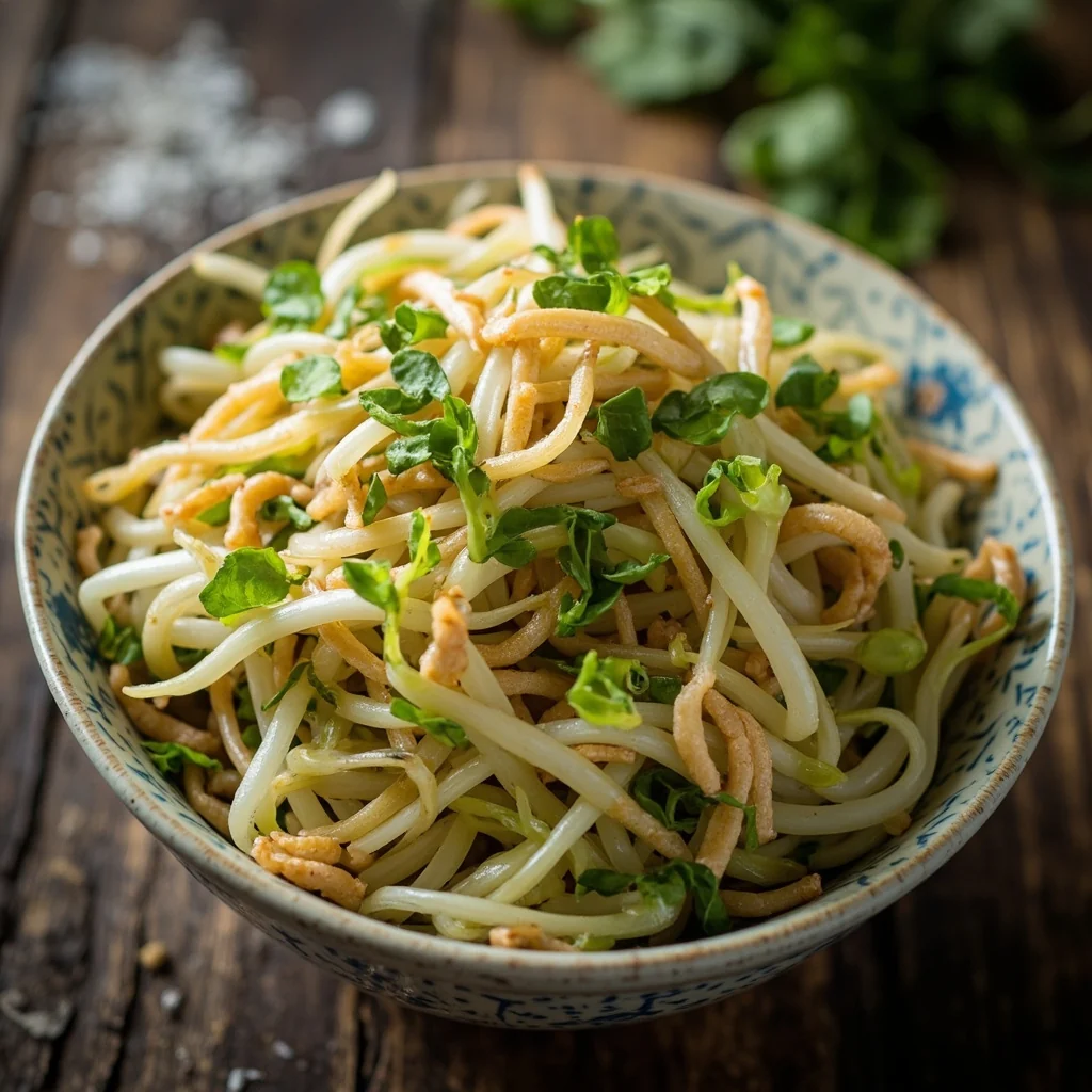 Germes de luzerde vapeur avec amidon