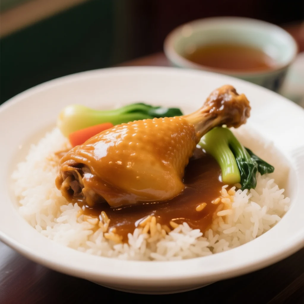 Cuisses de Poulet à la Hongkongaise sur Riz