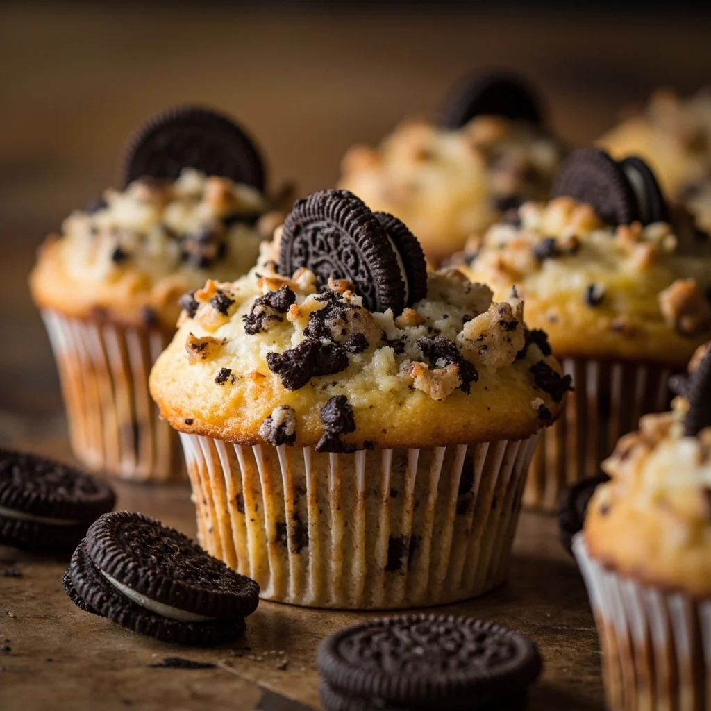 Muffins aux Oreo