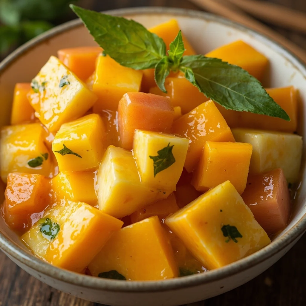 Mélange de fruits de la passion tropicaux